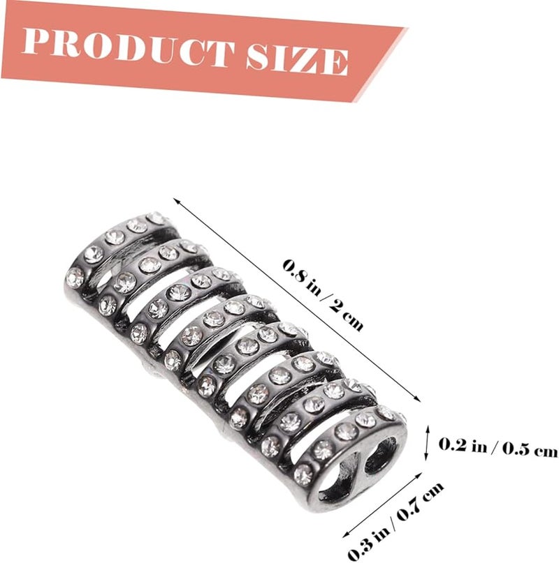 Tehaux 10Pcs Silver Alloy Watch Band Adapters Compatible with Apple Watch SE Jewelry Straps Easy Install Secure Locking - Image 4